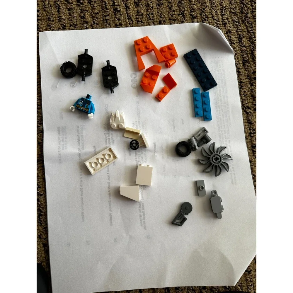 Lego Arctic Ice Saw polybag 30360 Retired‎ Parts Incomplete Set